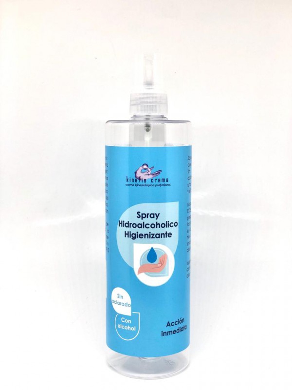 Kinefis Hydroalcoholic Sanitizing Lotion in 500ml spray format